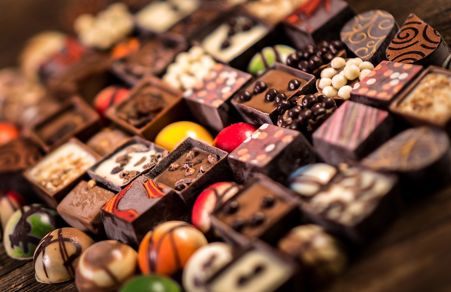 Chocolate and Candy Display Lighting